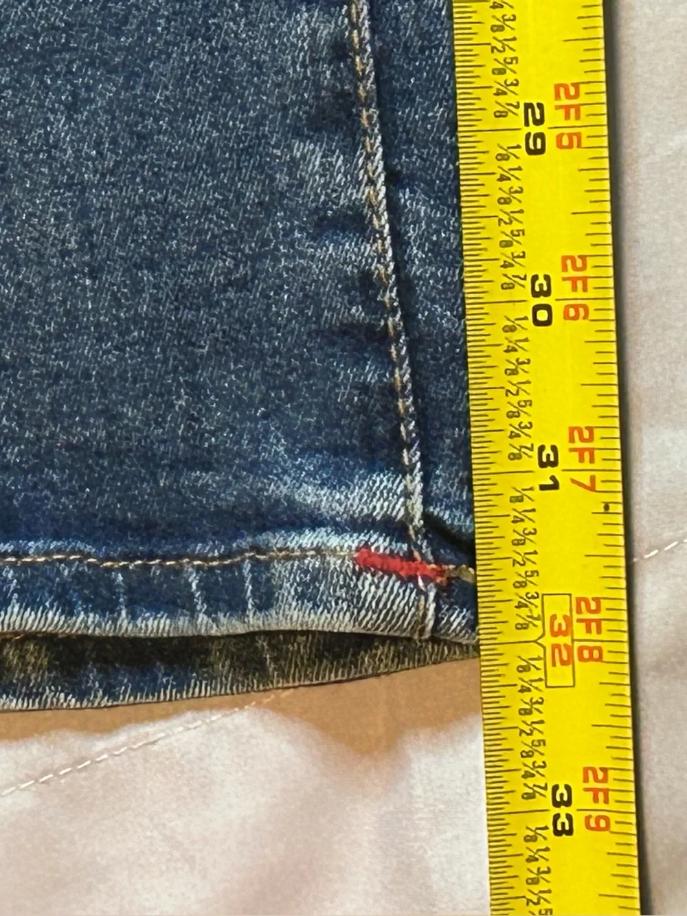 True Religion Men's Faded Blue Relaxed Straight Jeans